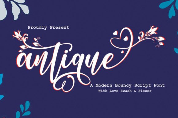 Antique: Elevate Your Designs with a Timeless Handwritten Style
