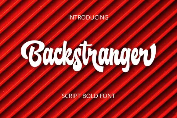 Backstranger: The Playful Handwritten Font for Modern Creators