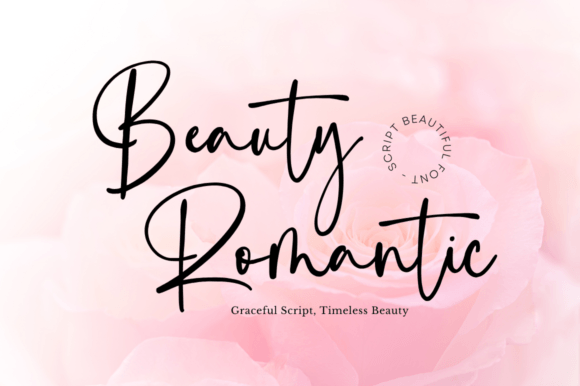 Beauty Romantic: A Font That Captures Natural Grace