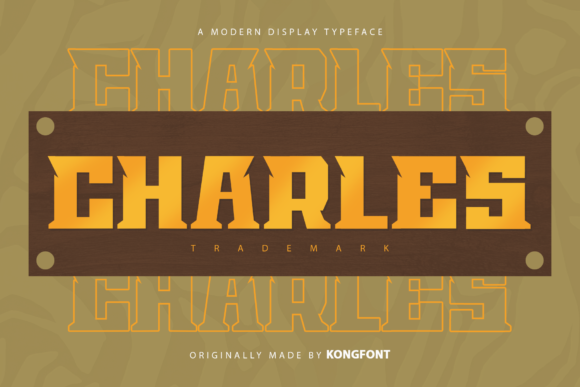 Charles: A Modern Script Font with Playful Character