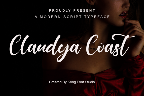 Claudya Coast: A Modern Script for Playful Branding