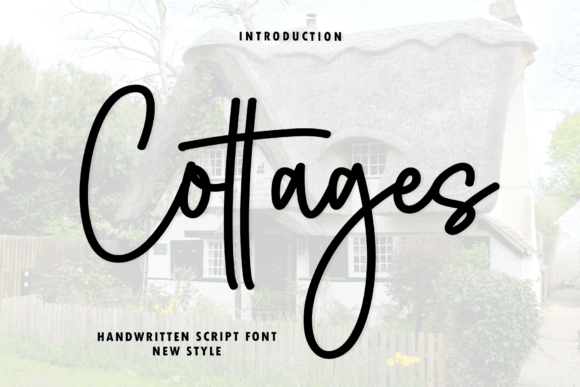 Cottages: The Modern Script Font for Elegant Branding