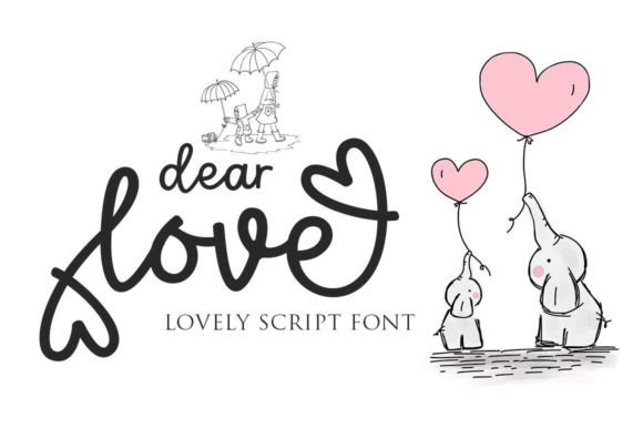 Dear Love: A Script Font with Heart and Style