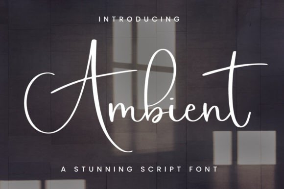 Embracing Organic Elegance with the Ambient Font