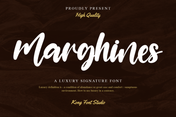 Exploring Marghines: A Playful Handwritten Script Font