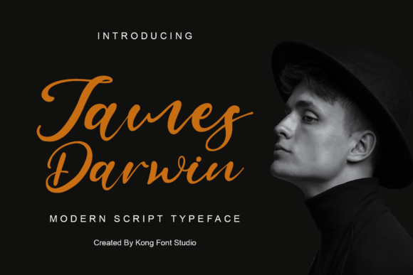 James Darwin: A Playful Handwritten Script for Modern Brands