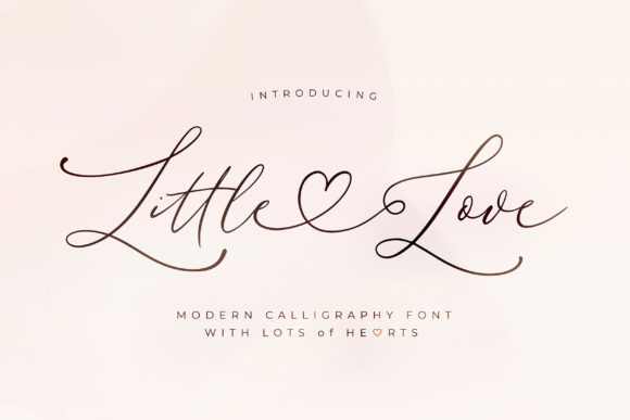 Little Love: The Refined Script Font for Modern Creatives