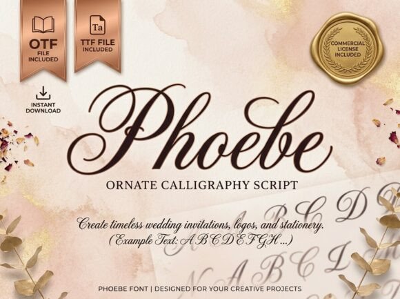 Phoebe: A Calligraphy Script for Timeless Design