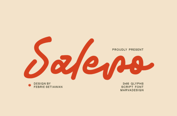 Salero: The Script Font Blending Artistry and Function