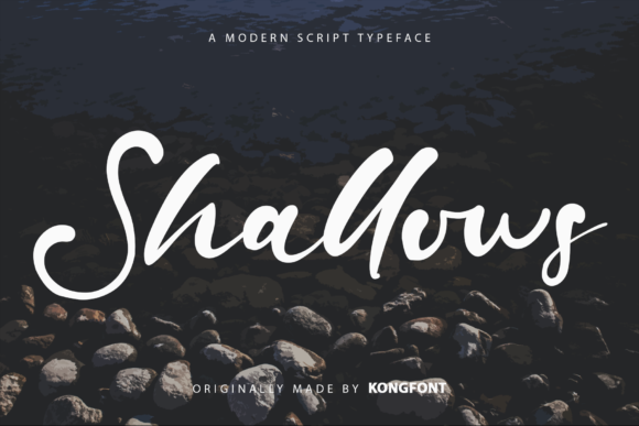 Shallows: A Modern Handwritten Font for Creative Brands