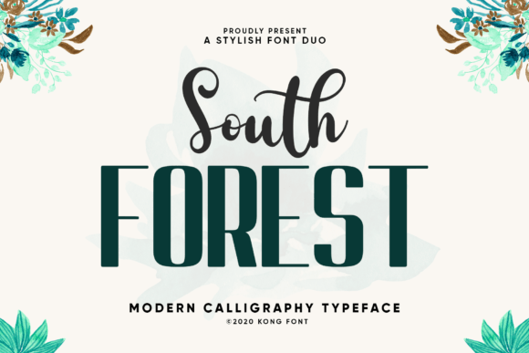 South Forest: A Modern Handwritten Font for Creative Projects