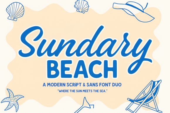 Sundary Beach Duo: A Modern Font Pairing