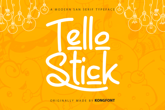 Tello Stick: A Fresh Take on Handwritten Fonts for Modern Designers