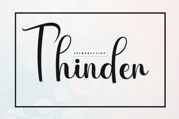 Thinder: The Artisan Script for Authentic Branding