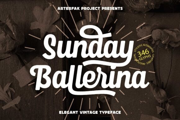 Why Sunday Ballerina is Your Next Favorite Display Font