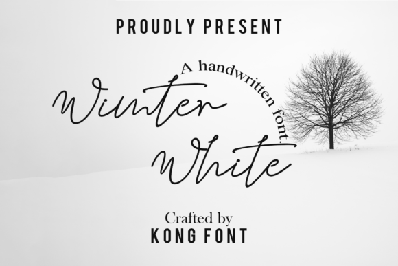Winter White: A Fresh Take on Handwritten Charm